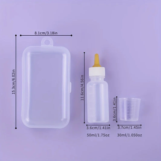 Newborn Kitten Feed Device with Feeding Bottle Puppy Medication Device